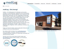 Tablet Screenshot of medilog.de